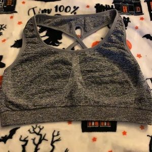 Grey sports bra XXL